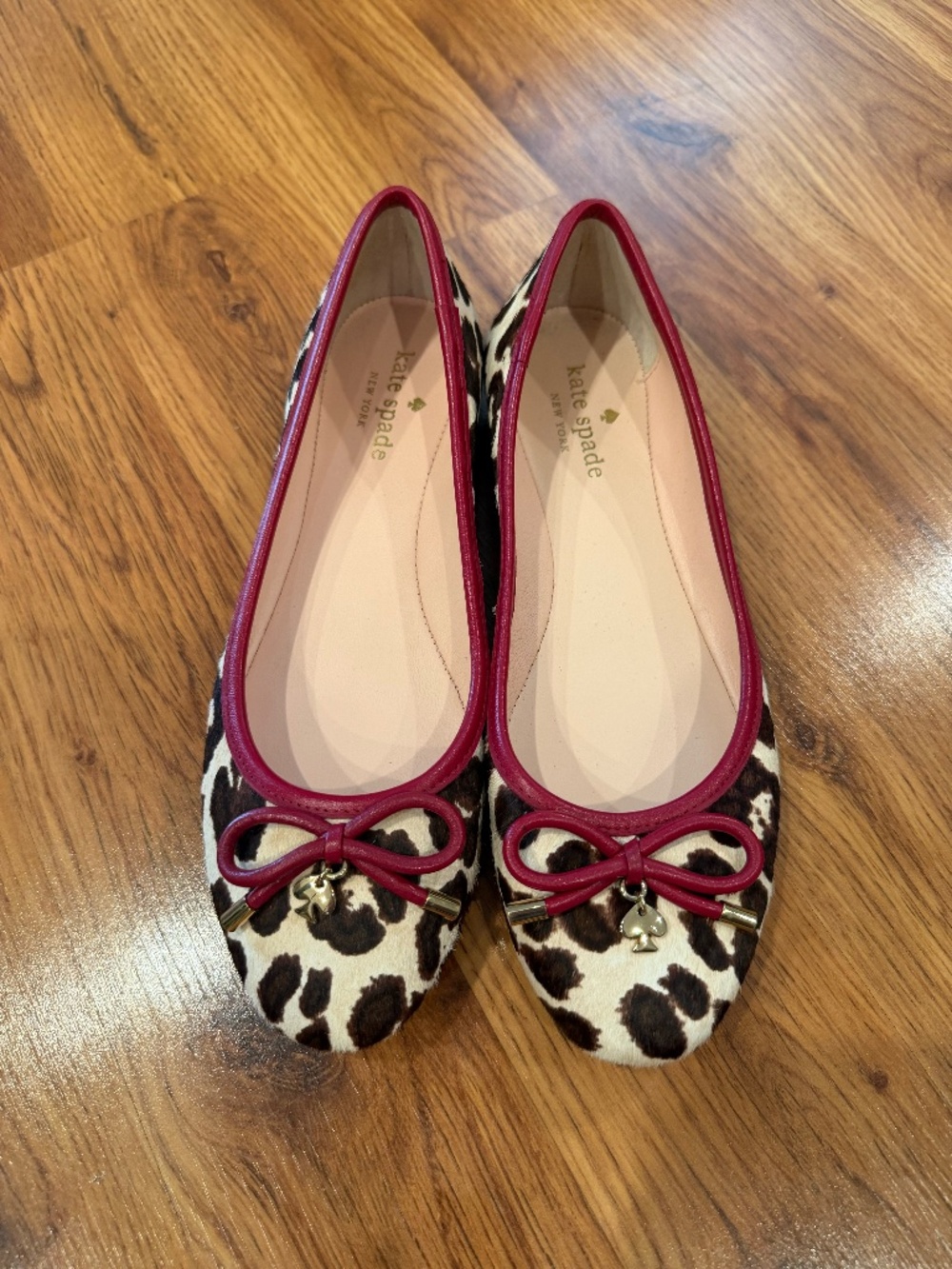 Kate Spade Dalmatian print ballet flats - size 7